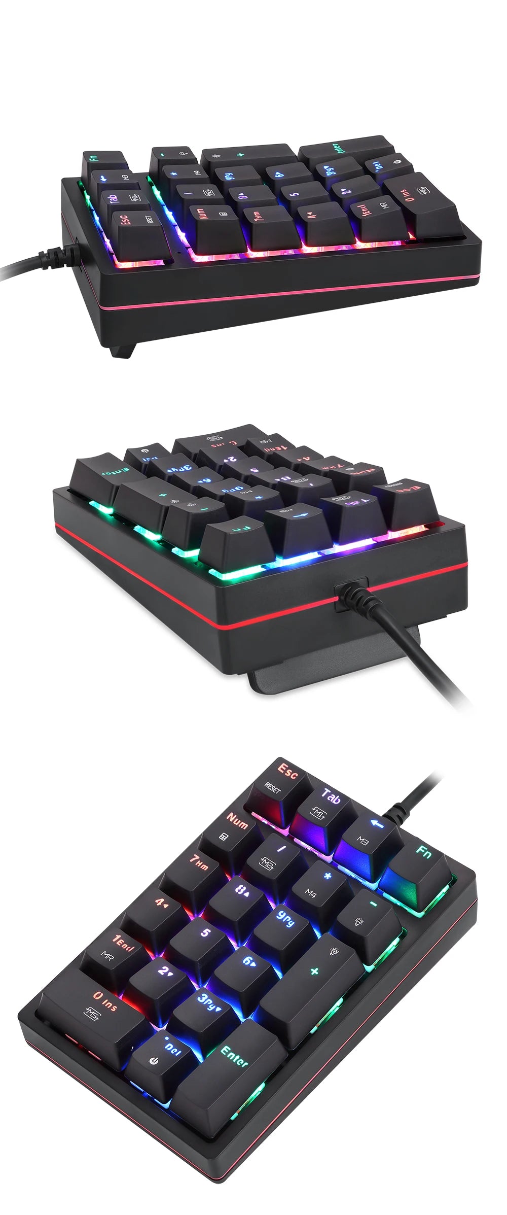 Klawiatura numeryczna Motospeed K24