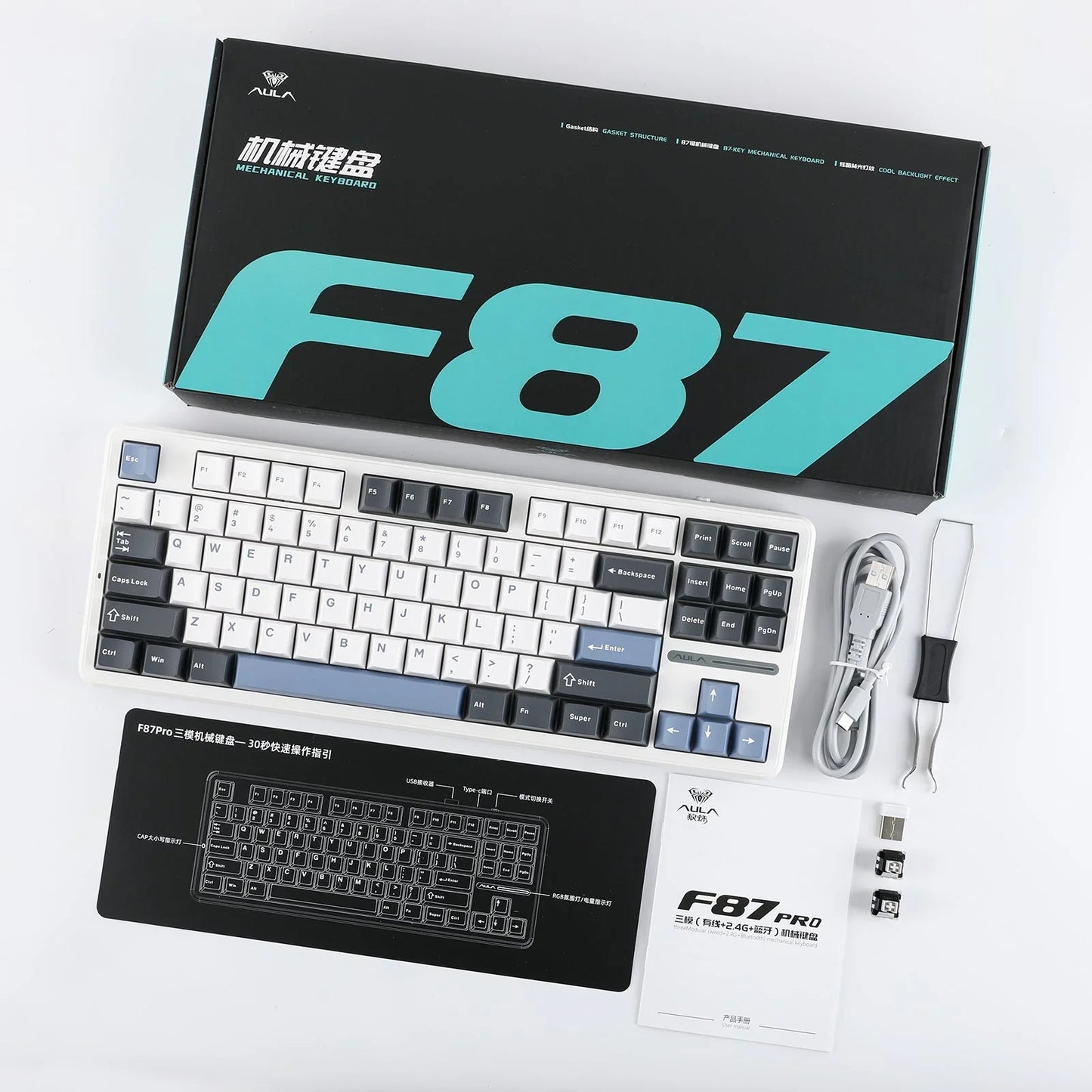 Klawiatura AULA F87 Pro