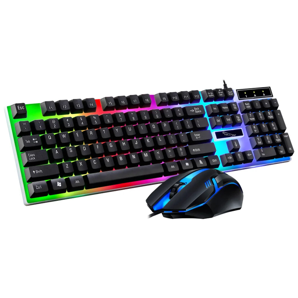 Zestaw klawiatura mechaniczna+ mysz Redragon K552-RGB-BA