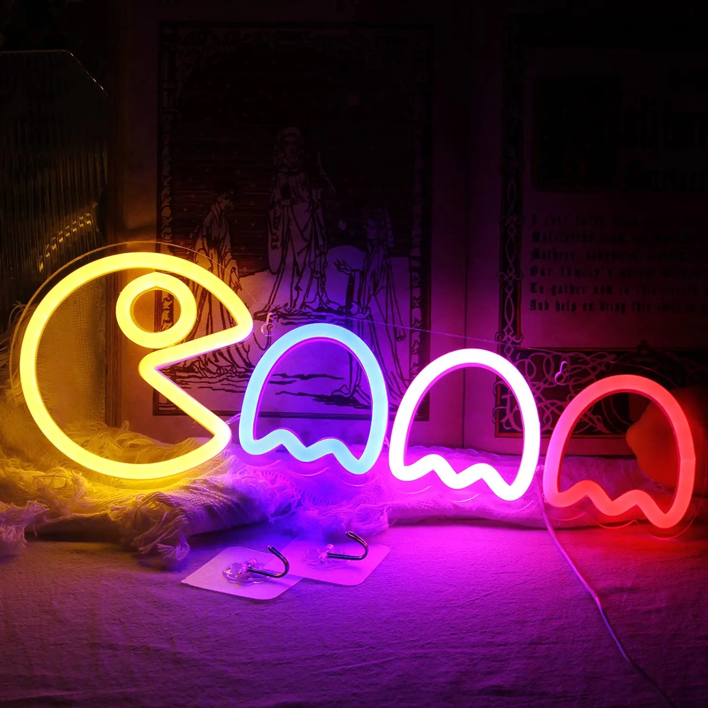 Lampa Led Pacman