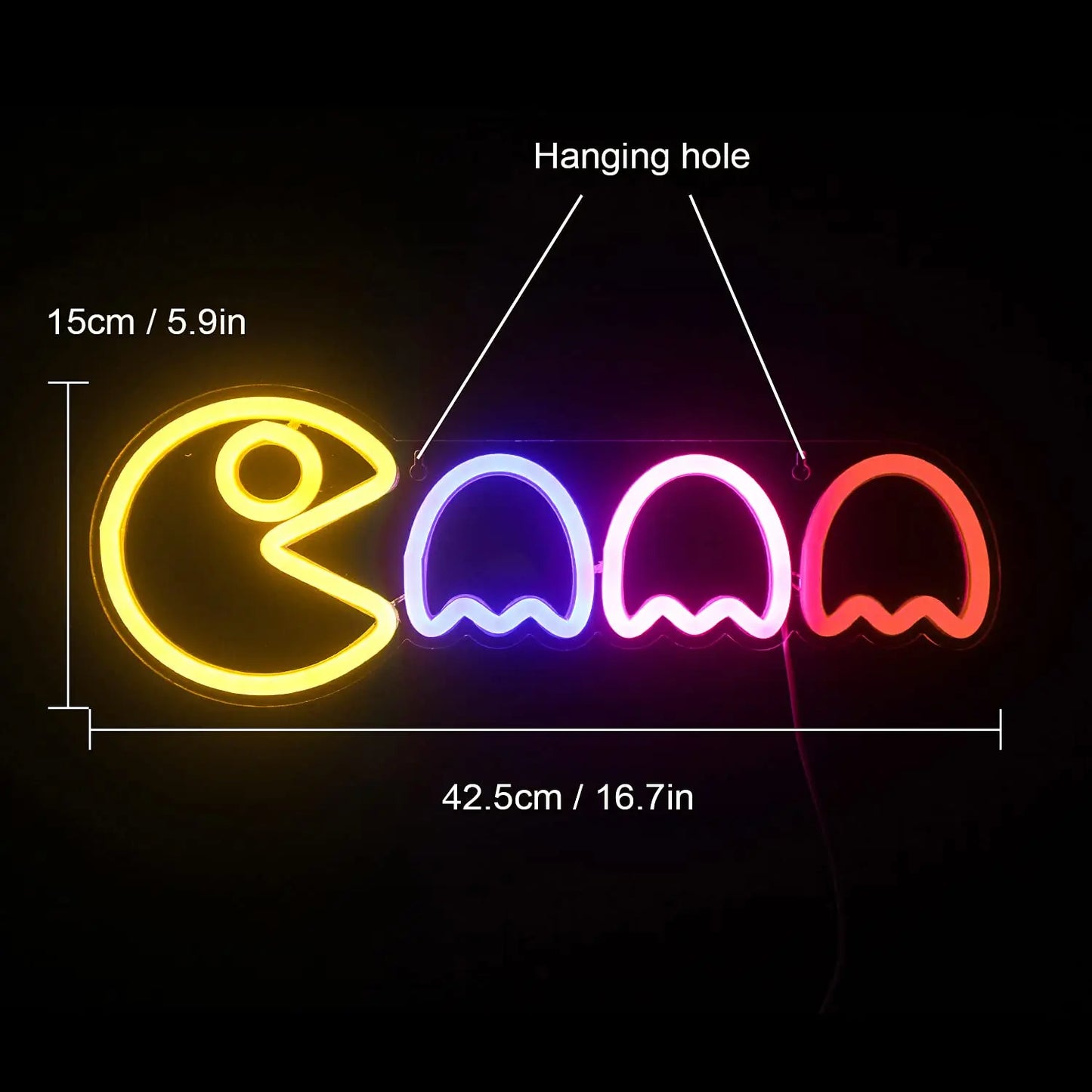 Lampa Led Pacman