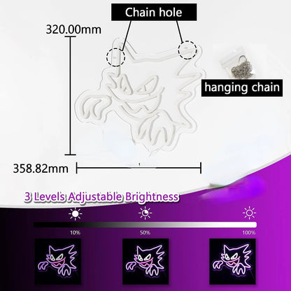 Lampa Led Pokemon Haunter